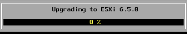 Upgrade ESXi