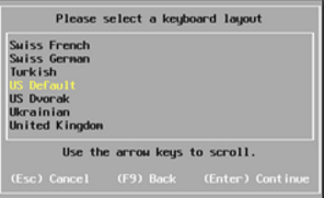 ESXi 6 Keyboard