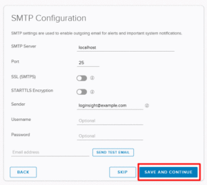 Insight SMTP