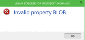 Invalid Property BLOB CU5