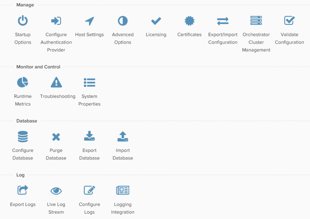 Orchestrator Control Center