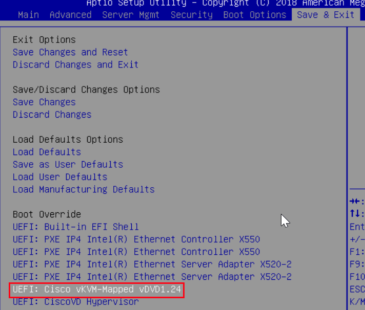 vKVM Mapped