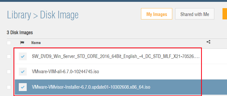 Windows VMware Disk Images